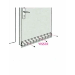 Plinthe Brosse Marron Poils 34 Mm 2 M Ets Jean Jourjon 046834-2M