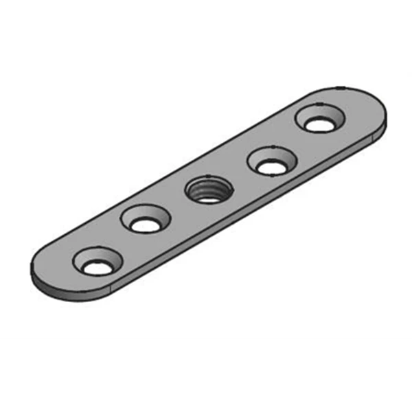 Platine Pour Fixation Cadette Sur Chant 75 X 15 Mm : Mantion 0023 1 Platine Pour Fixation Cadette Sur Chant 75 X 15 Mm : Mantion 0023