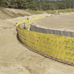 Plaque De Coffrage Pecafil - Treillis Acier Et Film Polyéthylène - 60 CM X 240 CM -Construire Un Magasin D'outils 1 4