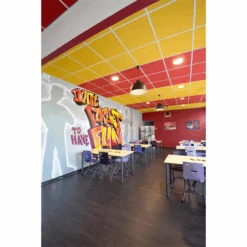 Dalle De Plafond Acoustique Color-all à Bord Droit - Charcoal - 600 MM X 600 MM - ép.20 MM -Construire Un Magasin D'outils 1 56