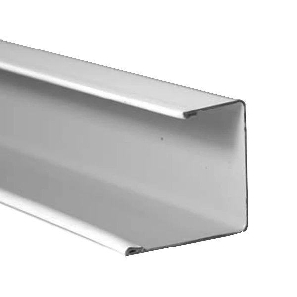 Coulisse De Rive à Ailes Inégales MUS8 - Blanc - 13 X 13 X 25 Mm - Longueur 3 M 1 Coulisse De Rive à Ailes Inégales MUS8 - Blanc - 13 X 13 X 25 Mm - Longueur 3 M