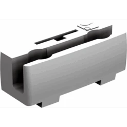 Patin En Plastique Gris à Visser : Mantion 11110GU 3660720055611