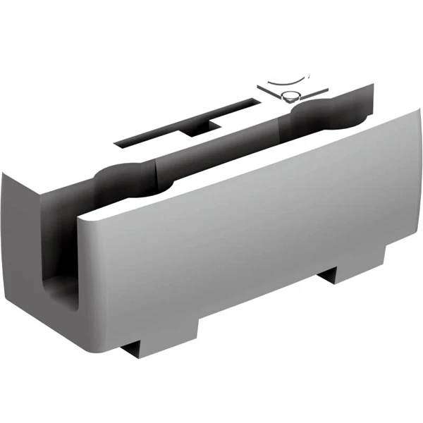 Patin En Plastique Gris à Visser : Mantion 11110GU 3660720055611 1 Patin En Plastique Gris à Visser : Mantion 11110GU 3660720055611