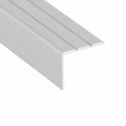 Nez De Marche Percé équerre 25 X 20 Mm Matière Alu Incolore Longueur 3 M Romus 15103