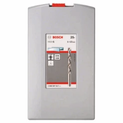 Coffret De 25 Forets à Métaux Bosch HSS-G DIN 338 Diamètre 1 à 13 Mm