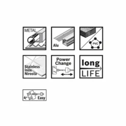 Coffret De 6 Scies Trépans Bosch Adaptateur Power-Change Et 2 Forets -Construire Un Magasin D'outils 190 4