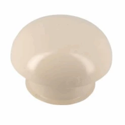 Chapeau De Ventilation Rond Nicoll - Diamètre 164,5 Mm - Sortie 100 Mm - Avec Moustiquaire - PVC Anti-UV - Sable
