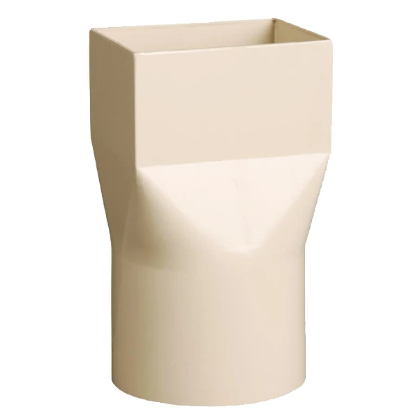 Manchette Pour Tube De Descente De Gouttière Rectangulaire/cylindrique - Diamètre 100 Mm - Sable 1 Manchette Pour Tube De Descente De Gouttière Rectangulaire/cylindrique - Diamètre 100 Mm - Sable