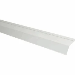 Larmier De Gouttière à Clouer En PVC Traité Anti-UV - 180 X 2000 Mm - Blanc