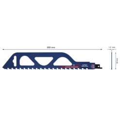 Bosch Lame De Scie Sabre Brique - Expert S 1243 HM - 300 Mm -Construire Un Magasin D'outils 2 67