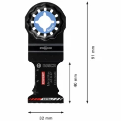 Lame Acier Et Inox - Expert MetalMax AIZ 32 AIT Bosch - 32 X 40 Mm -Construire Un Magasin D'outils 2 74