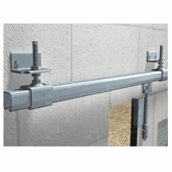 Rail Hercule En Acier Galvanisé - Section 75 X 80 Mm - Pour Porte à Déplacement Droit De 400 Kg Maxi - Longueur 3 M -Construire Un Magasin D'outils 2 98