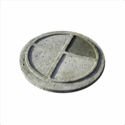 Couvercle Béton Pour Réhausse De Fosse Sceptique - TVB - Diamètre 45 Cm