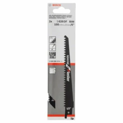 Lame De Scie Sabre Bosch S 628 DF 150 X 19 X 1,25 Mm Lot De 2