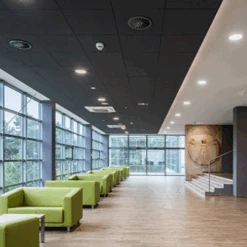 Dalle De Plafond Acoustique Color-all à Bord Droit - Charcoal - 600 MM X 600 MM - ép.20 MM -Construire Un Magasin D'outils 3 10