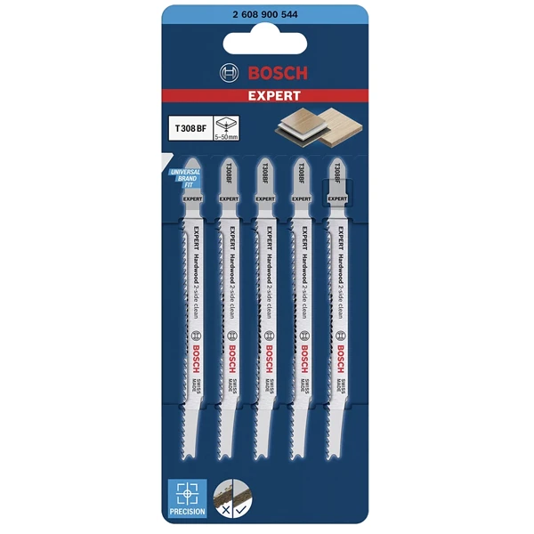 Lame De Scie Sauteuse Bois - Expert T 308 BF Bosch 6 Lame De Scie Sauteuse Bois - Expert T 308 BF Bosch – Image 6