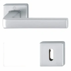 Ensemble Rosace Clé En L Dublin Hoppe Alu Chromé 37-70 Mm Carré 7 Mm -Construire Un Magasin D'outils 6949101 773927