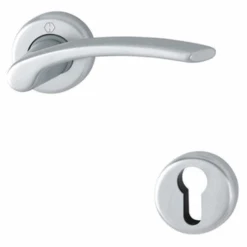 Ensemble Rosace Clé L Ibiza Hoppe Alu Chromé Porte De 31-42 Mm Carré 7mm -Construire Un Magasin D'outils 6949902 759832