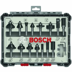 Fraise Mixte Bosch Queue De 8 Mm En Coffret De Démarrage De 15 Outils