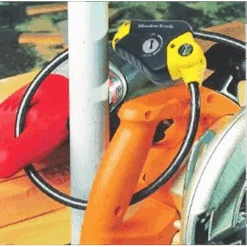 Câble Antivol Python 1.80m Ø10mm Cadenas Master Lock 8433EURD