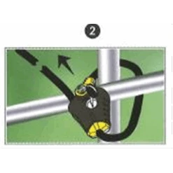 Câble Antivol Python 1.80m Ø10mm Cadenas Master Lock 8433EURD -Construire Un Magasin D'outils 8433eurd 3