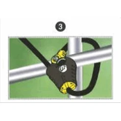 Câble Antivol Python 1.80m Ø10mm Cadenas Master Lock 8433EURD -Construire Un Magasin D'outils 8433eurd 4