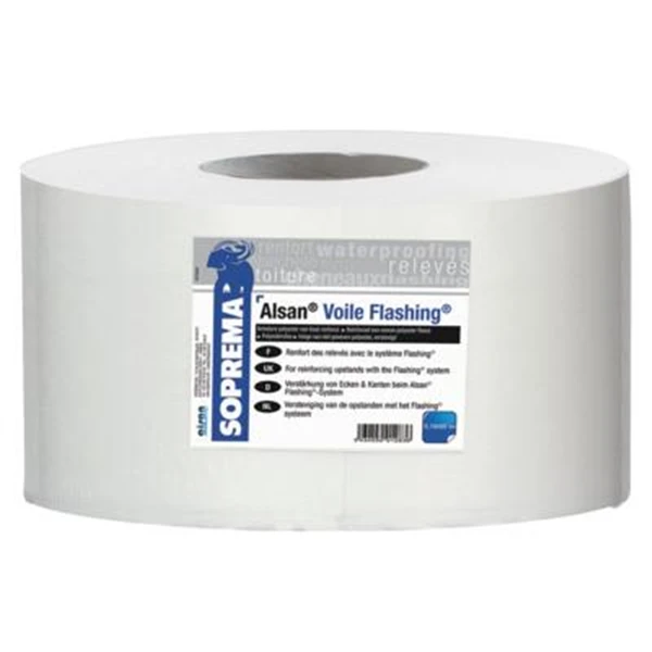 Bande De Renfort Pour Résine D'étanchéité - Alsan Voile Flashing - 0,10 M X 10 M 1 Bande De Renfort Pour Résine D'étanchéité - Alsan Voile Flashing - 0,10 M X 10 M