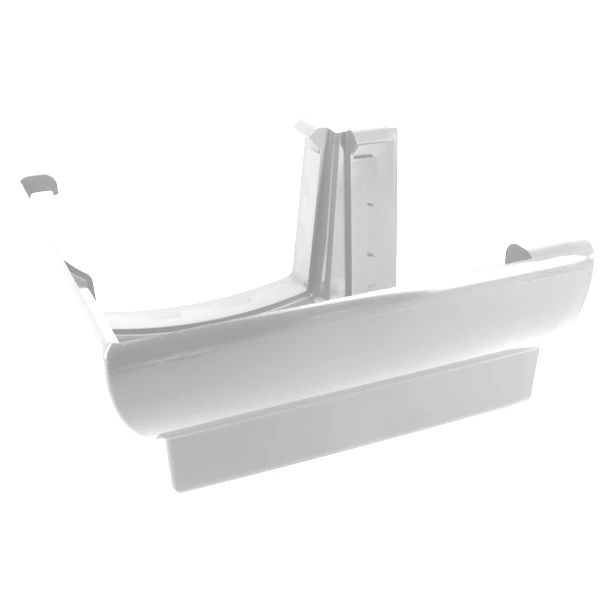 Angle Extérieur à 90° Nicoll AEC38 Pour Gouttière LG38 - Blanc 1 Angle Extérieur à 90° Nicoll AEC38 Pour Gouttière LG38 - Blanc