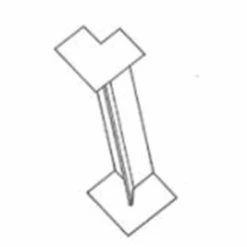 Angle Interne 90° Double Rivecel