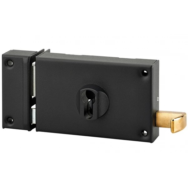 Serrure En Applique Horizontale à Tirage Pour Cylindre Thirard Gauche 1 Serrure En Applique Horizontale à Tirage Pour Cylindre Thirard Gauche