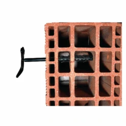 Arrêt Volet Parpaing Brique Creuse 190 Mm Tige Ø10mm Acier Noir X25 -Construire Un Magasin D'outils application brique creuse 1