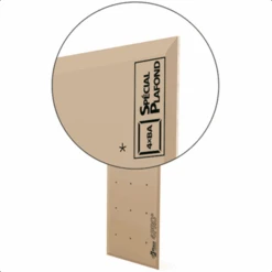 Plaque De Plâtre Spéciale Plafond - 4PRO BA13 - R.0,04 M².K/W - 2,5 M X 1,2 M - ép.13 MM -Construire Un Magasin D'outils autrevisuel 759555