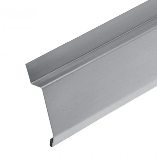 Bande De Solin à Biseau En Zinc Rheinzink - Développé De 100 Mm - ép. 0,65 Mm - 2 M 1 Bande De Solin à Biseau En Zinc Rheinzink - Développé De 100 Mm - ép. 0,65 Mm - 2 M