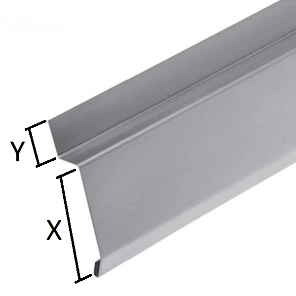 Bande De Solin à Biseau En Zinc Granum Basalte Rheinzink - Développé De 100 Mm - ép. 0,65 Mm - 2 M 1 Bande De Solin à Biseau En Zinc Granum Basalte Rheinzink - Développé De 100 Mm - ép. 0,65 Mm - 2 M