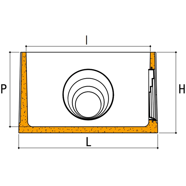 Boîte à Opercules CR50A Pour Regard D'eaux Pluviales - Béton Allégé 4 Boîte à Opercules CR50A Pour Regard D'eaux Pluviales - Béton Allégé – Image 4
