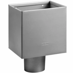 Boîte à Eau En Zinc Pour Descente De 100 MM - 200 MM X 200 MM