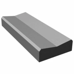 Bordure De Caniveau En Béton à Double Pente CC1 - Classe U - Dim. 40x12 Cm - Long. 1,00 Ml