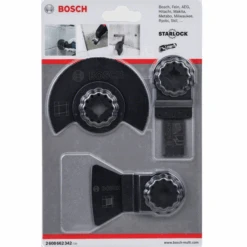 3 Lames Bosch Travaux Carrelage Standard Starlock Outils Multifonctions