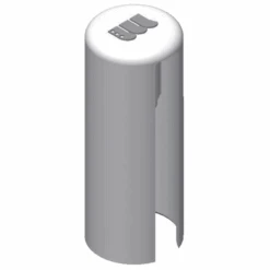 Bouchon Cache Paumelle Universelle Monin - Métallisé Inox Satiné