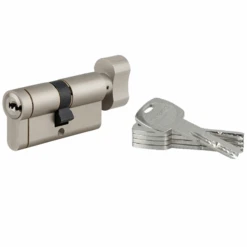 Cylindre à Bouton Thirard Transit 1 - Nickel Velours - 30 X 40 Mm