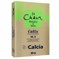 Chaux Hydraulique Calix HL 5 Calcia - Sac De 35 Kg