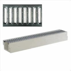 Caniveau SEBIDRAIN A + Grille Passerelle Résistance : Classe A15 -Construire Un Magasin D'outils caniveausebidrainagrillepasserelle 520518