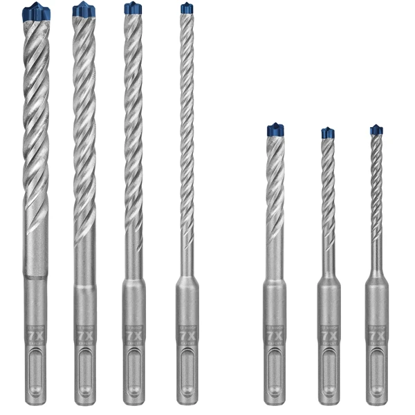 Coffret De 7 Forets Béton Armé Expert SDS Plus-7X - Bosch - 5 à 12 Mm 6 Coffret De 7 Forets Béton Armé Expert SDS Plus-7X - Bosch - 5 à 12 Mm – Image 6