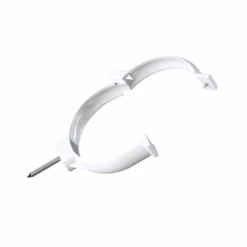 Collier De Fixation MEP CAV80 Pour Tuyau De 80 Mm - PVC Blanc