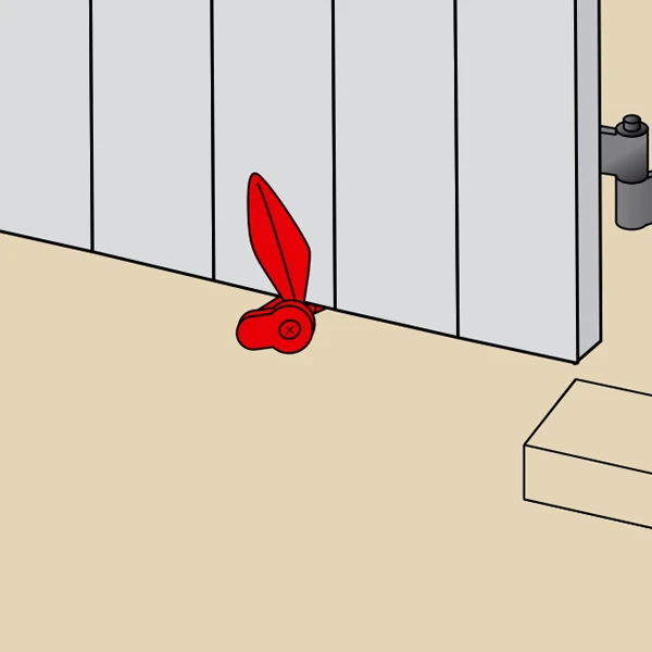 Tourniquet Marseillais En Composite Blanc Torbel Avec Butée 12 à 116 Mm 2 Tourniquet Marseillais En Composite Blanc Torbel Avec Butée 12 à 116 Mm – Image 2