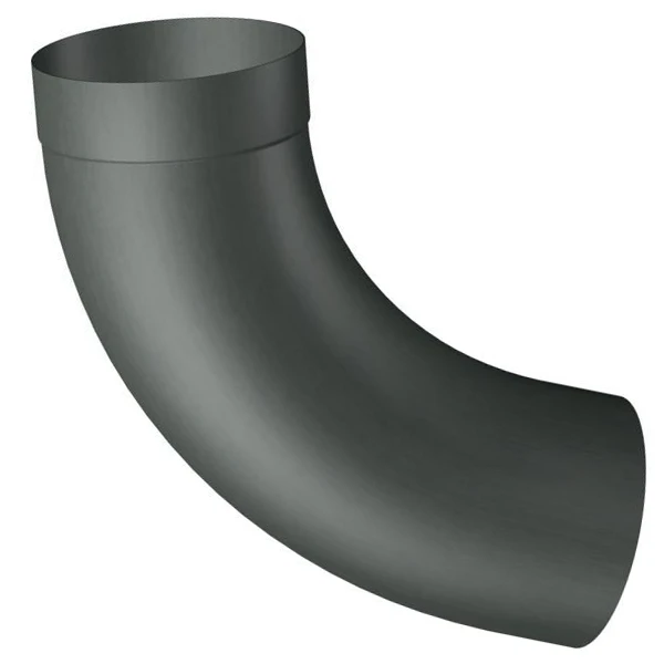 Coude à 72° En Zinc Granum Basalte Pour Descente De 80 Mm 1 Coude à 72° En Zinc Granum Basalte Pour Descente De 80 Mm