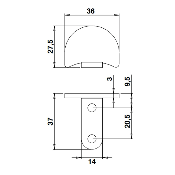 Dardenne Coudée à Visser Torbel Inox 316L Longueur 36 Mm 1 Dardenne Coudée à Visser Torbel Inox 316L Longueur 36 Mm