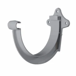 Crochet De Gouttière Demi-ronde MEP GD25 - PVC Gris