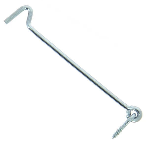 Crochet De Contrevent Avec Piton Torbel Acier Zingué Blanc 250 Mm 3 Crochet De Contrevent Avec Piton Torbel Acier Zingué Blanc 250 Mm – Image 3