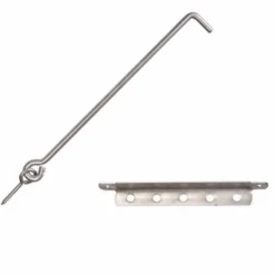 Crochet à Visser Avec Crémaillère Torbel Inox 316L Longueur 300 Mm -Construire Un Magasin D'outils crocrem3